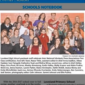 Emily Siebenmorgen - Loveland HS Yearbook Staff - Feb 15, 2017